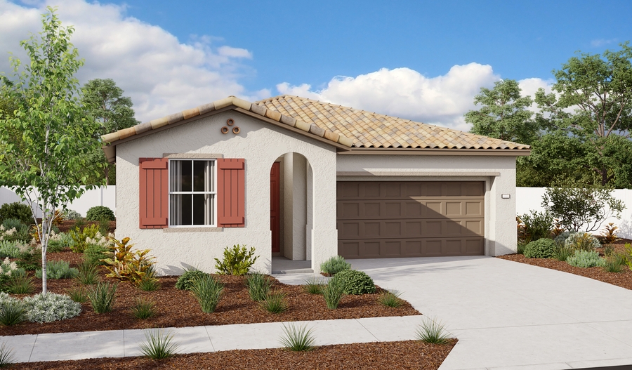 Exterior A of the jonquil plan