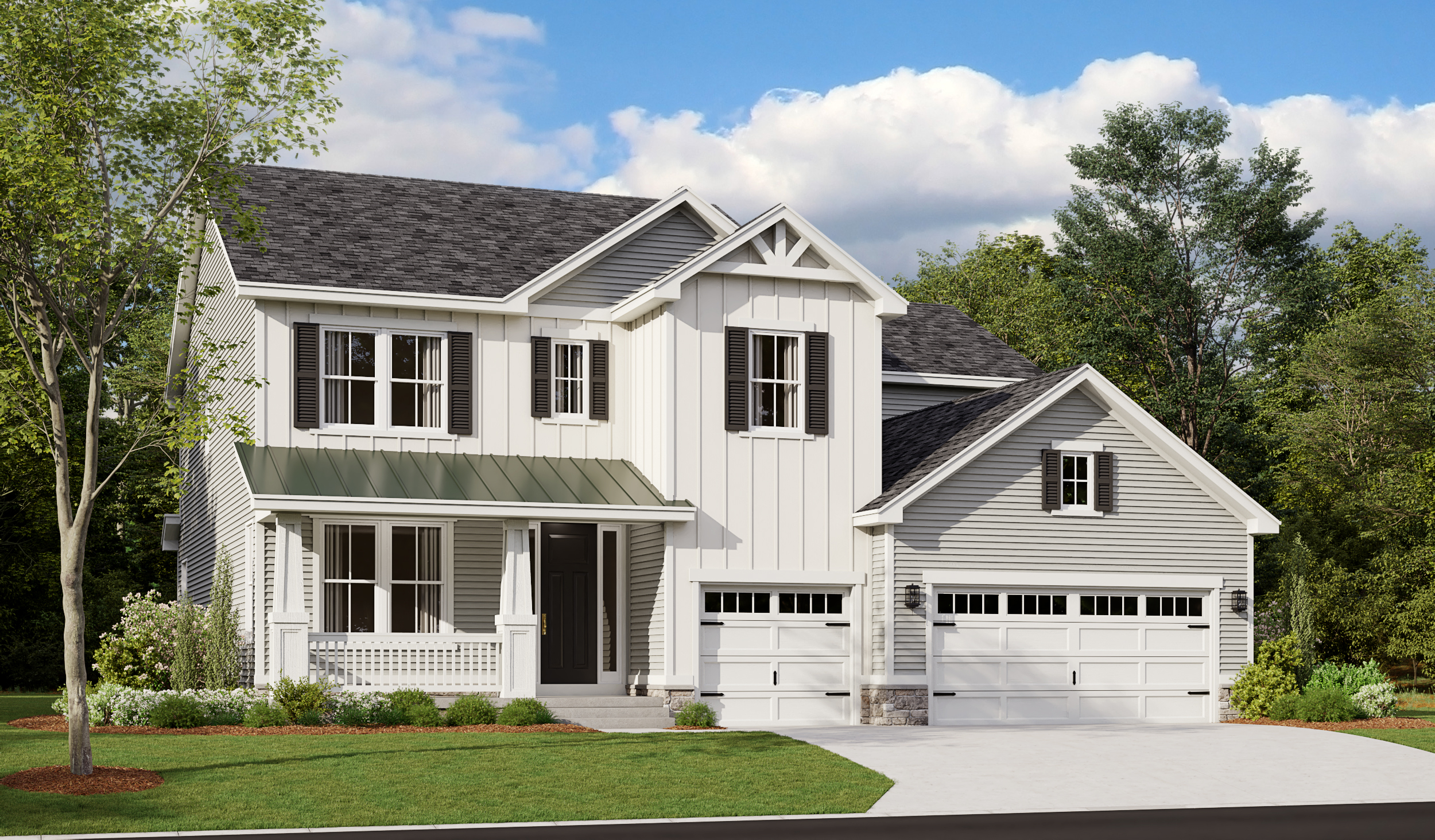 The Donovan Elevation D Exterior D of the Donovan plan