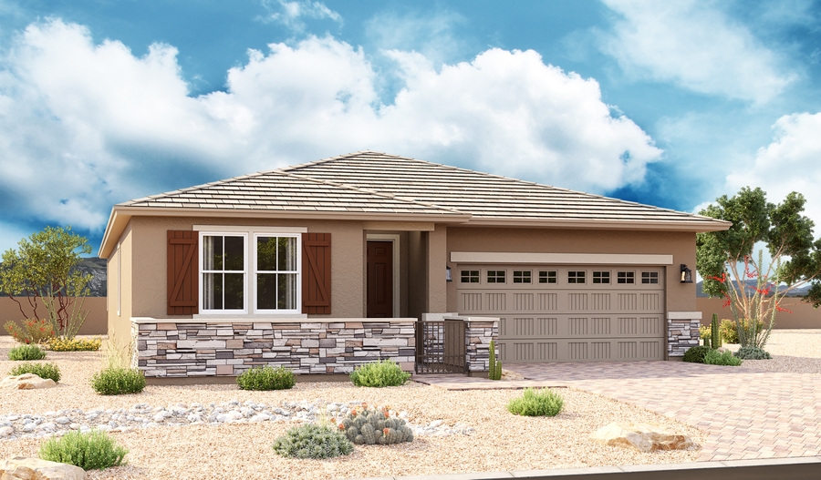 Agate floor plan at Seasons at Homestead Richmond American Homes