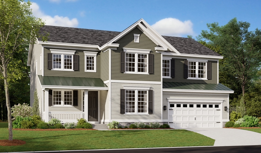 The Presley Elevation B Exterior B of the Presley plan