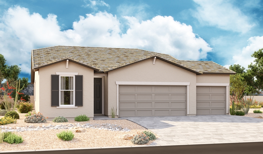 Exterior B of the Sunstone floor plan