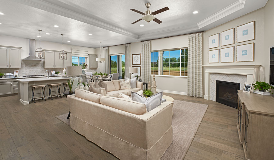 Daniel floor plan at Keswick Richmond American Homes