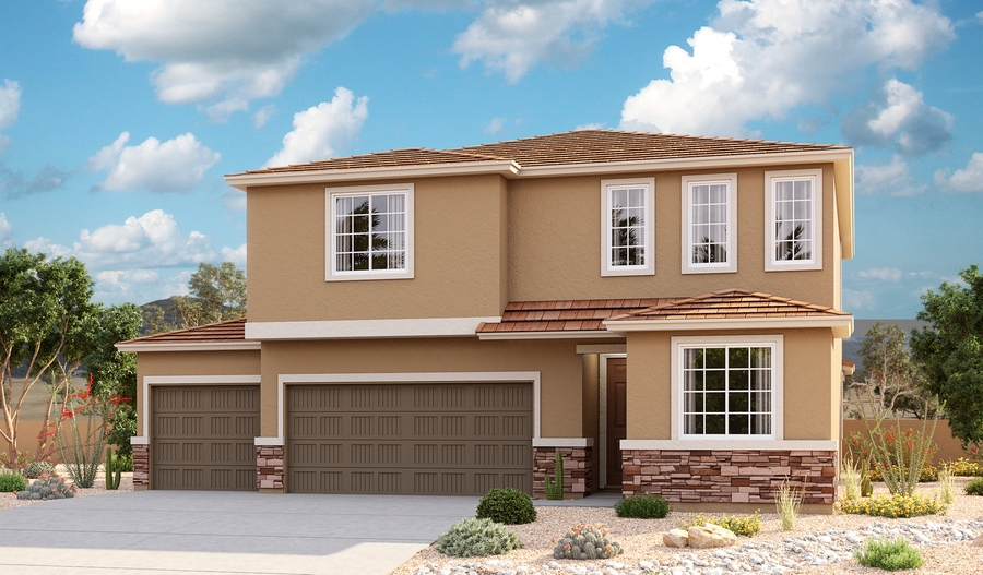 Exterior C of the Moonstone floor plan