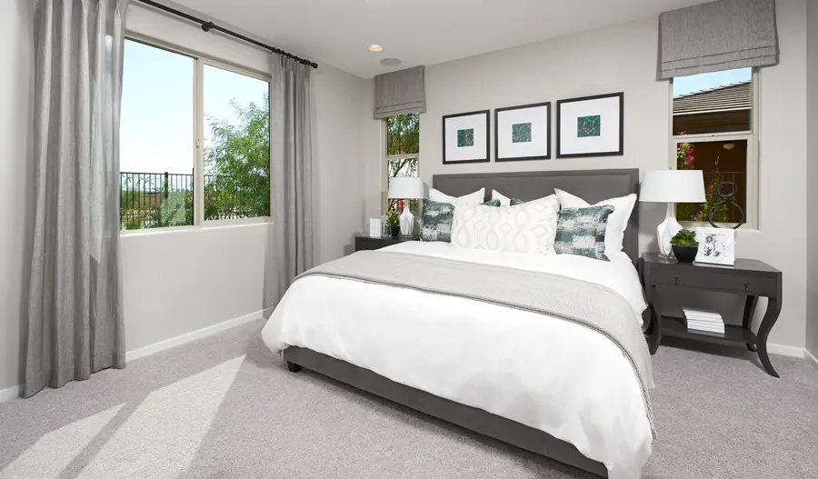 Owner's bedroom of the Emerald plan