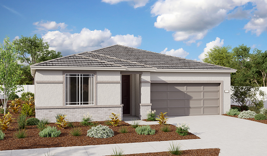 Exterior C of the Agate plan