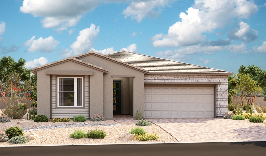The Sarah Elevation C Exterior C of the Sarah plan