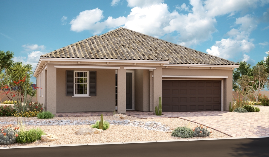 The Anika Exterior A The Anika Elevation A