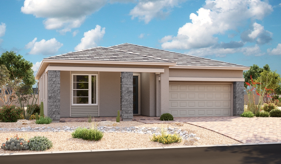 The Anika Elevation C Exterior C of the Anika plan