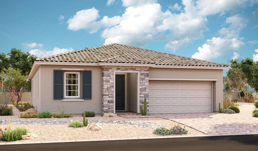 The Avalon Elevation A Exterior A of the Avalon plan