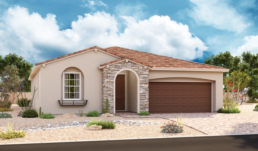 The Avalon Elevation B Exterior B of the Avalon plan