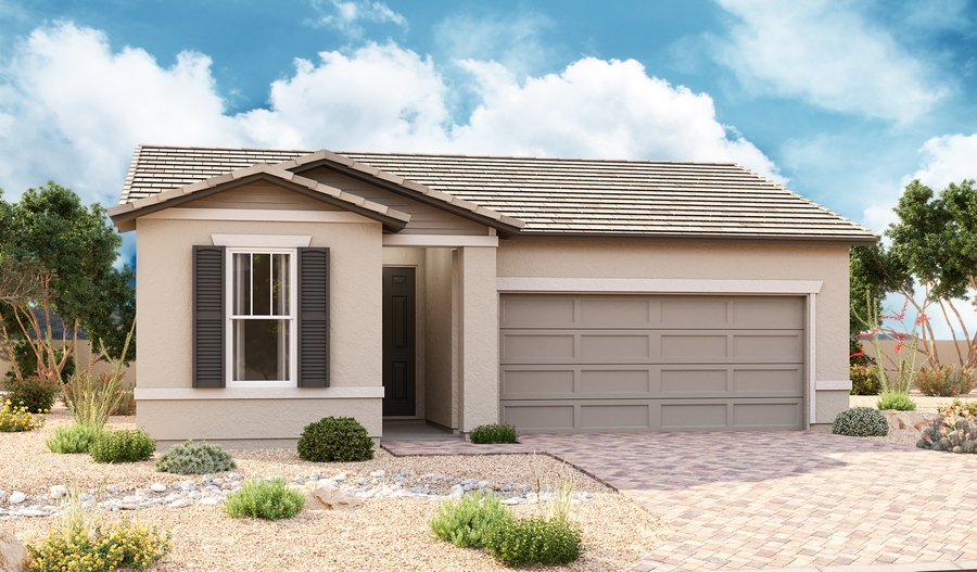 Exterior B of the Larimar plan