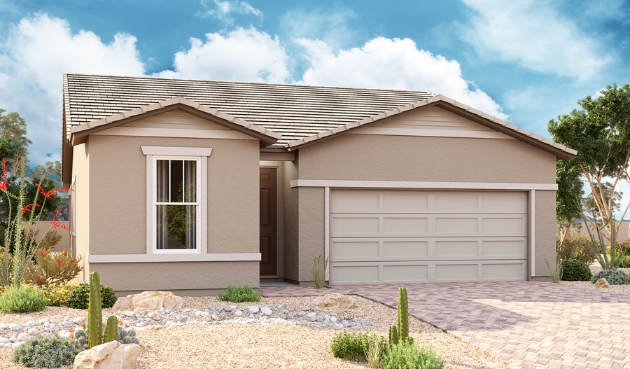 Exterior B of the Sunstone plan