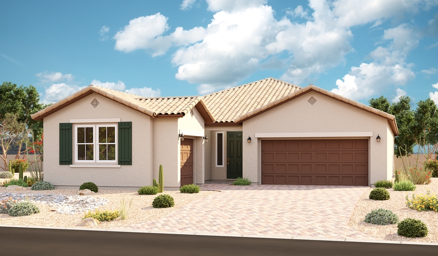 The Cassandra Elevation A Exterior A of the Cassandra