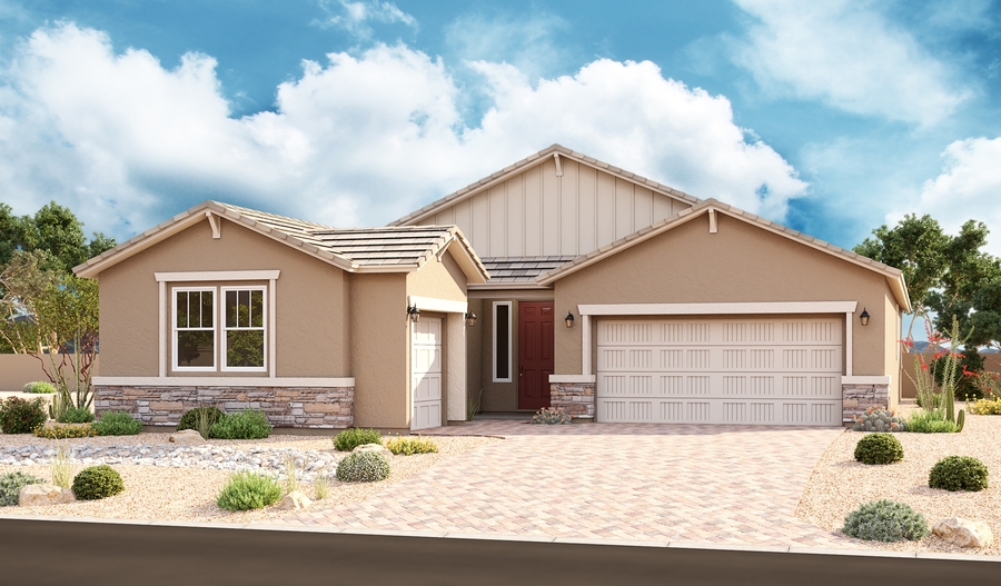 The Cassandra Elevation B Exterior B of the Cassandra