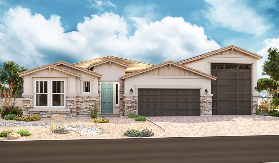 The Hanson Elevation B Exterior B of the Hanson