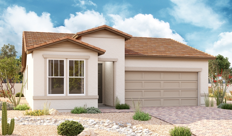 Exterior B of the Sapphire plan
