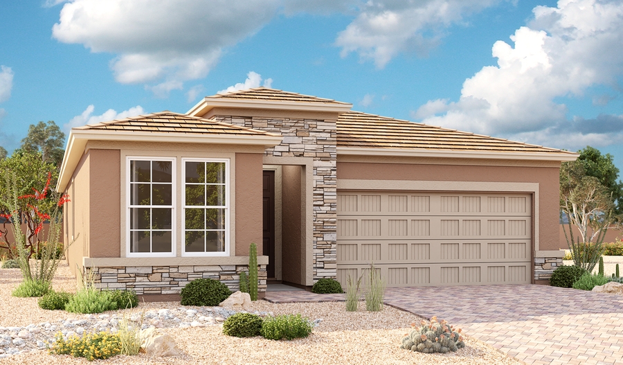 Exterior C of the Sapphire plan