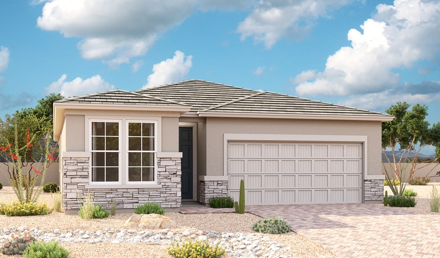 Exterior C of the Sunstone plan