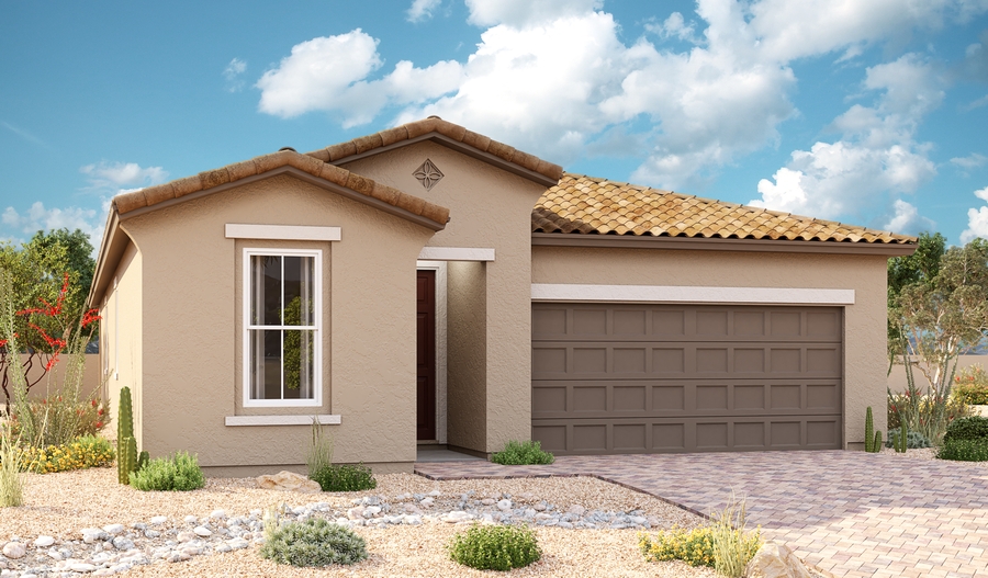 Exterior A of the Sapphire plan