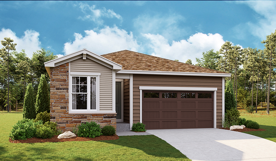 Exterior B of the Peridot plan