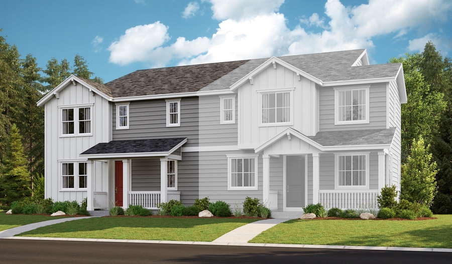 The Norris Elevation D Exterior D of the Norris plan