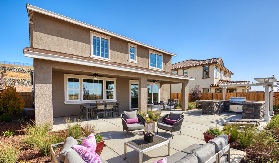 Sutherland floor plan at Mesa at White Rock Springs Ranch Richmond