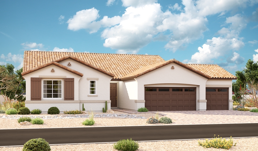 The Dominic Elevation A Exterior A of the Dominic plan