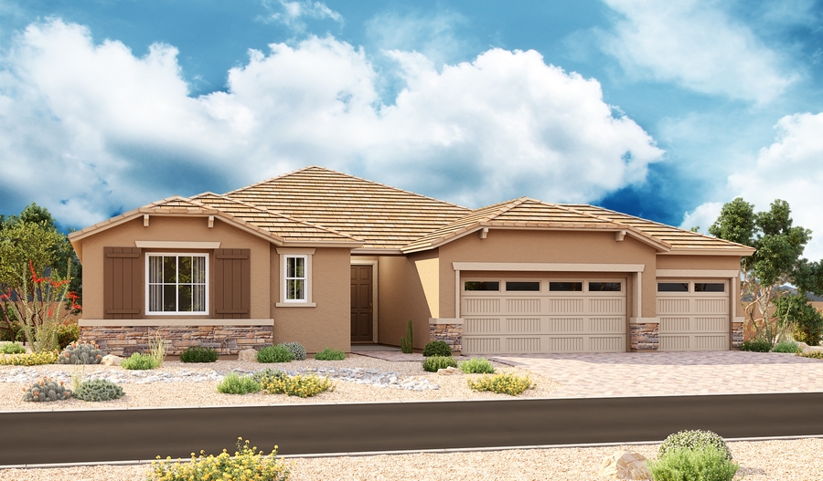 Exterior B of the Dominic plan