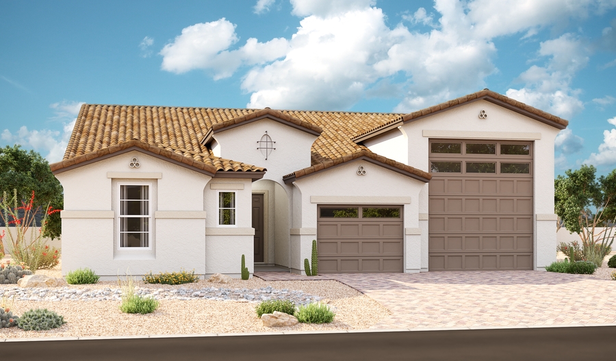 The Deacon Elevation A Exterior A of the Deacon plan