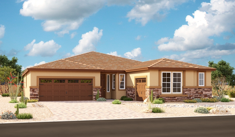 Exterior C of the Pinecrest plan