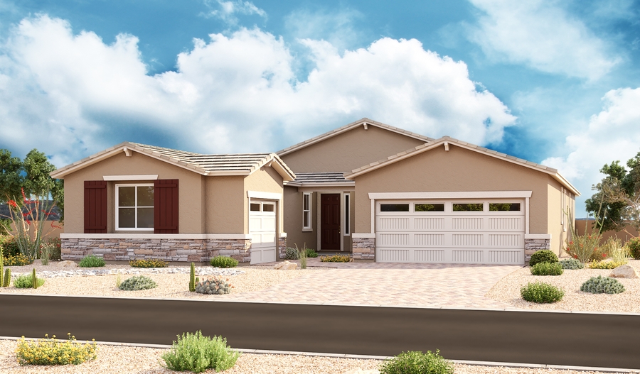Exterior B of the Pomona plan