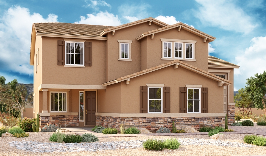 Pearce floor plan at White Tank Foothills Richmond American Homes