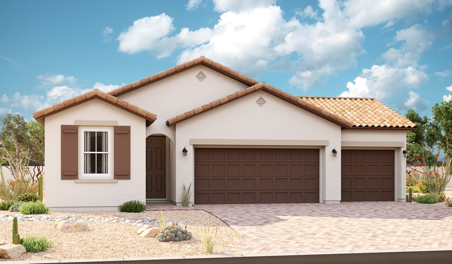 Exterior A of the Emerald plan