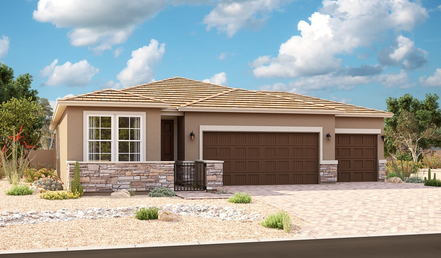 Exterior C of the Sunstone floor plan