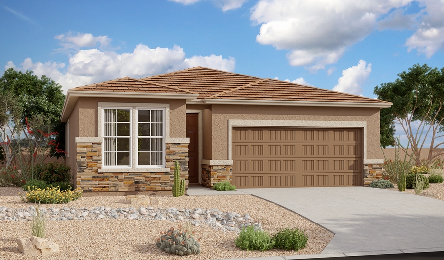 Exterior C of the Sunstone plan