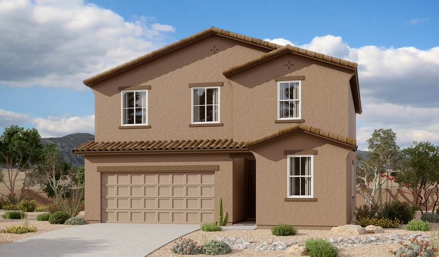 Exterior A of the Pearl plan