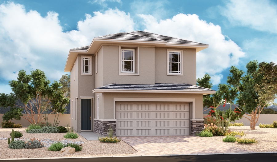 The Boxwood Elevation B Exterior B of the Boxwood