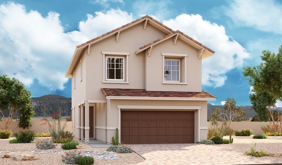The Lantana Elevation A Exterior A of the Lantana plan