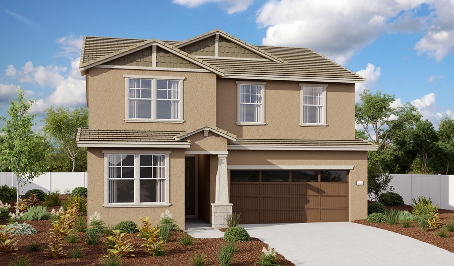 Exterior C of the Pearl plan