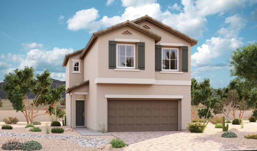 Exterior A of the Alder plan