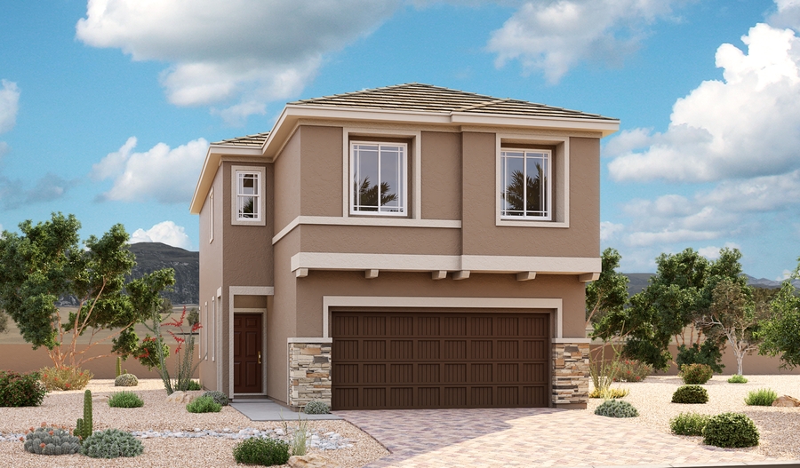Exterior C of the Boxwood plan