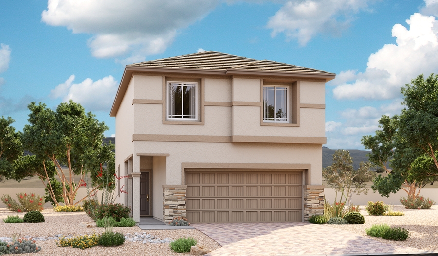 Exterior C of the lantana plan