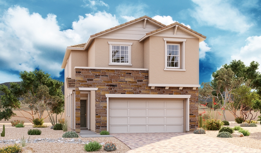 Exterior B of the Oleander plan