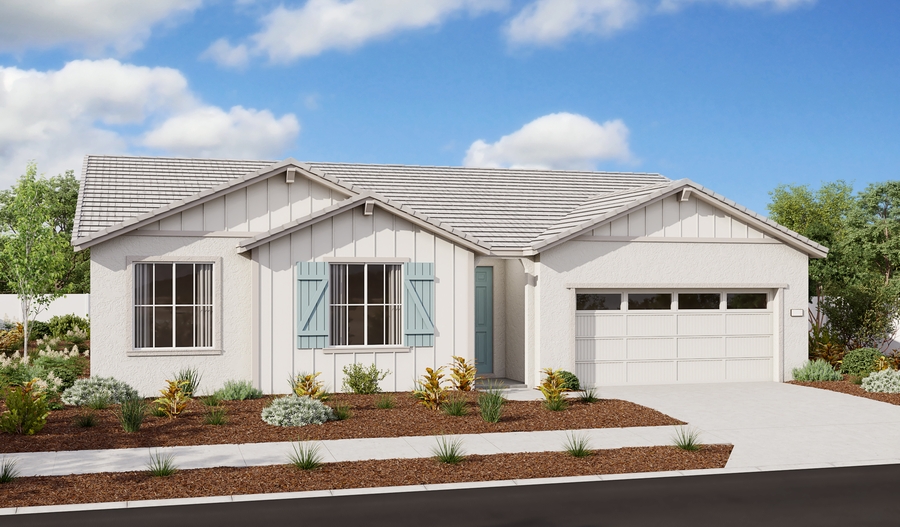 The Decker Elevation B Exterior B of the Decker plan