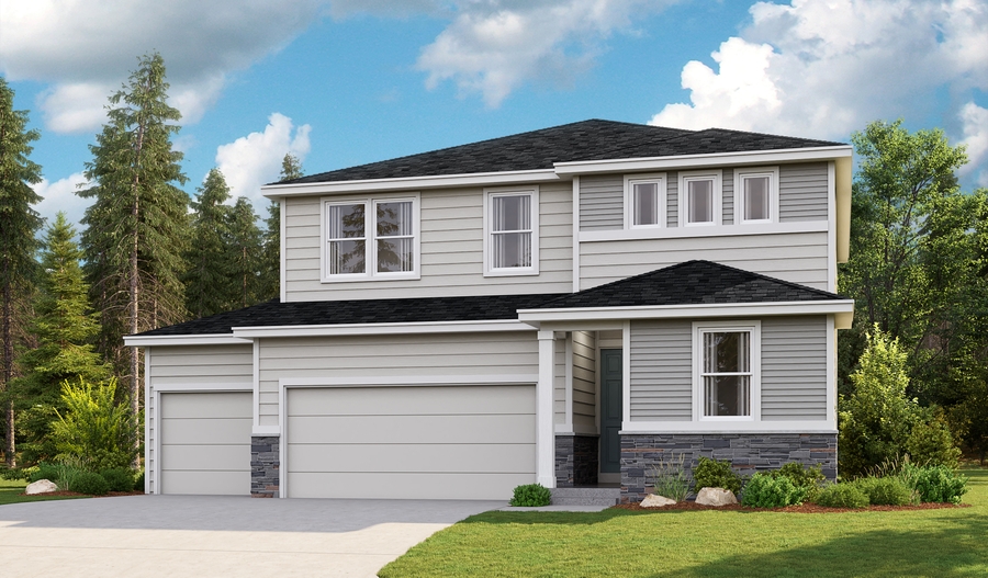 Exterior C of the Pearl plan