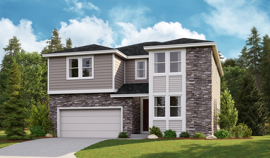 The Coronado elevation F Exterior F of the Coronado plan