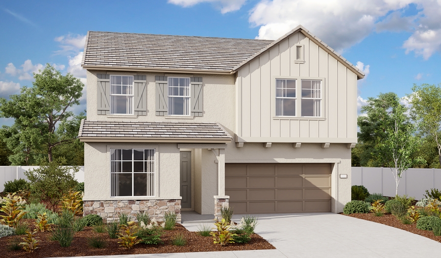 Exterior C of the Moonstone floor plan