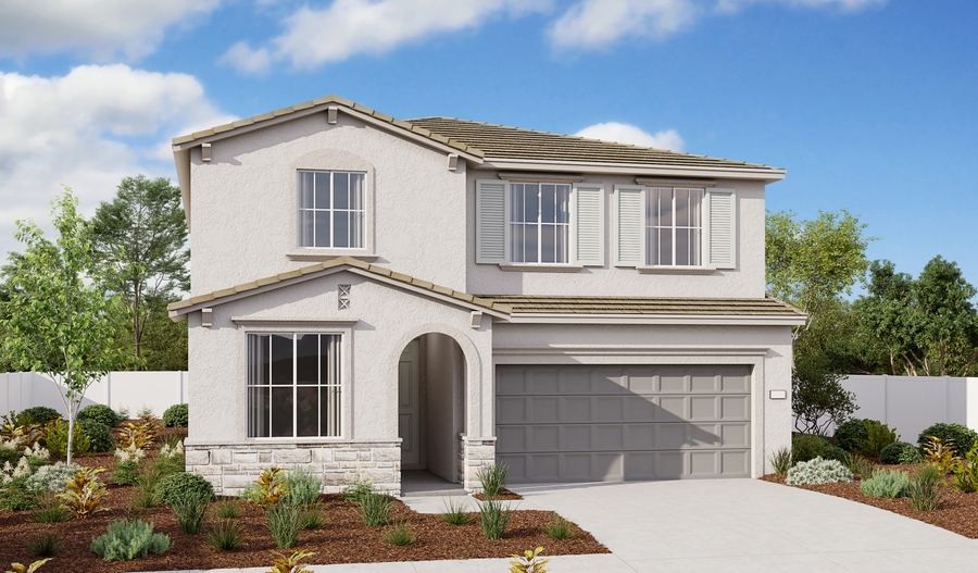 Exterior B of the Pearl plan