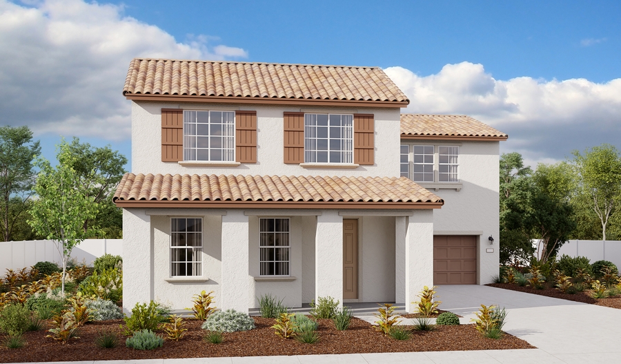 The Pardue Elevation A Exterior A of the Pardue plan