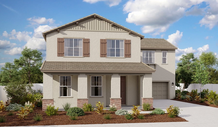 The Pardue Elevation C Exterior C of the pardue plan